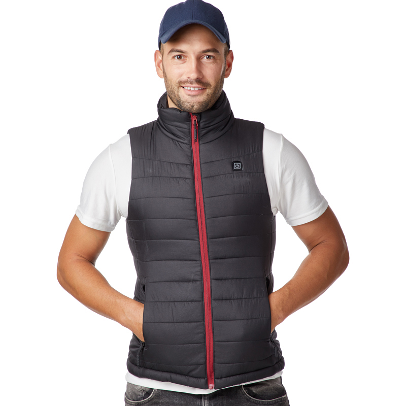 2022 Best Seller in Europa, gilet per uomo riscaldato elettrico per indossando inverno